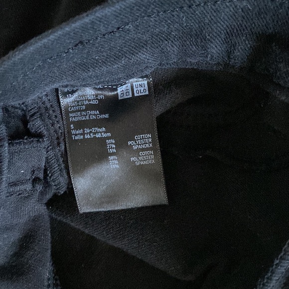 Women’s Uniqlo legging jeans - black - Picture 6 of 9